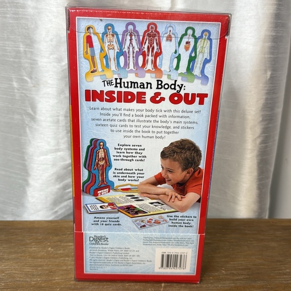 The Human Body: Inside & Out Sealed Readers Digest 2012 NOS - Picture 2 of 10